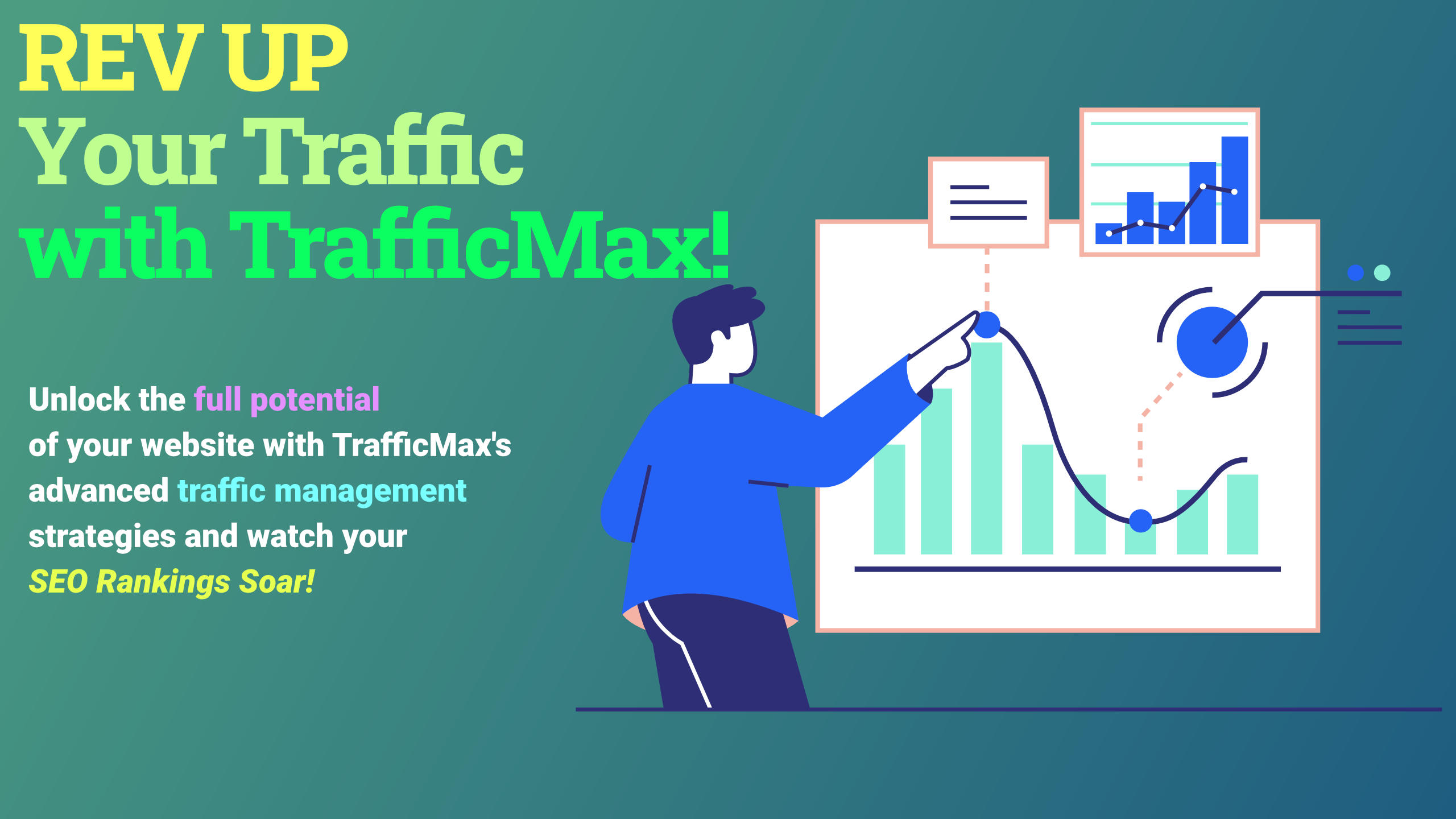 TrafficMax Hero Slider - Boost Your Website Traffic